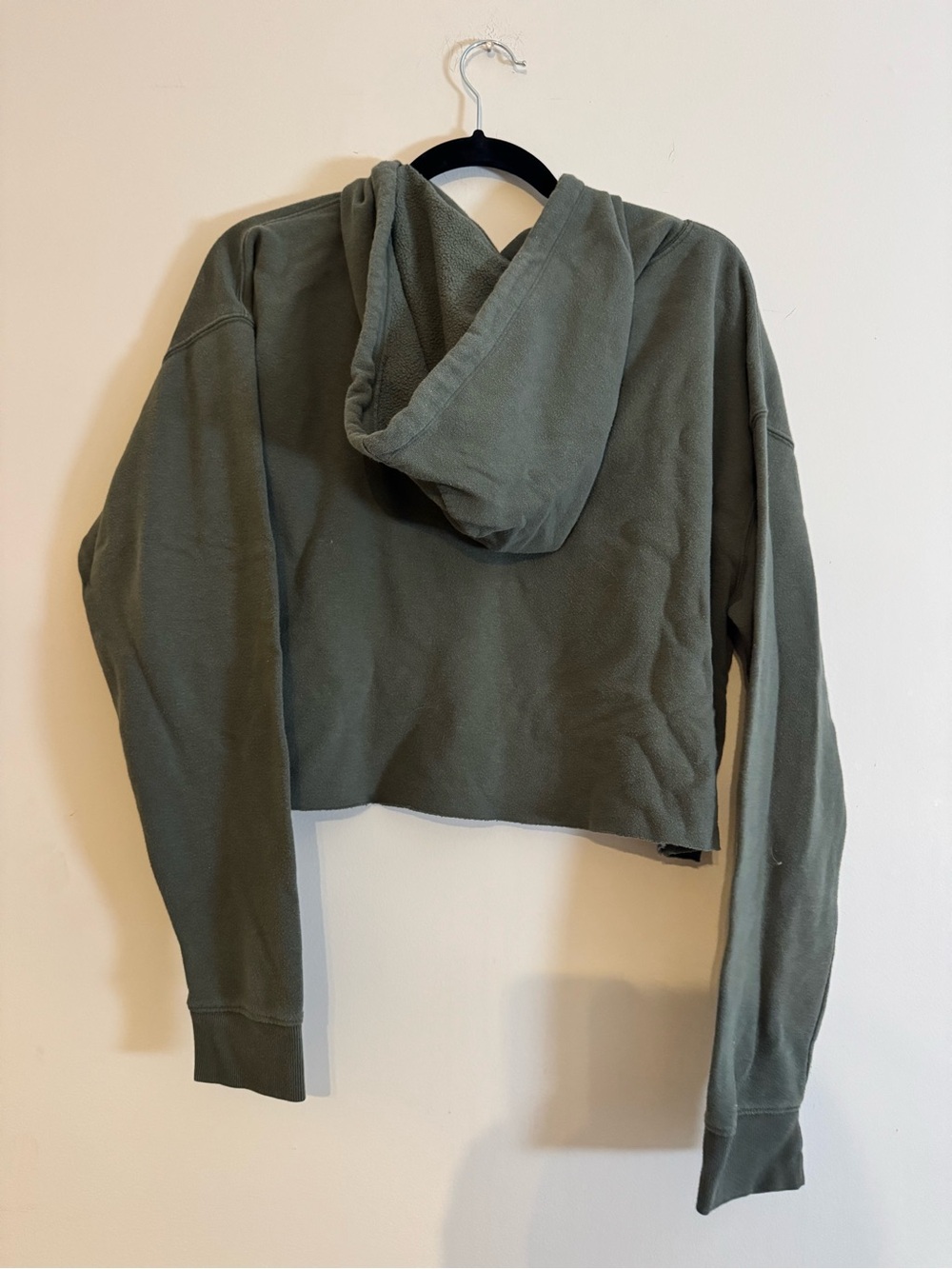 wild fable Cropped Hoodie Sweatshirt - Olive - Picture 2 of 2